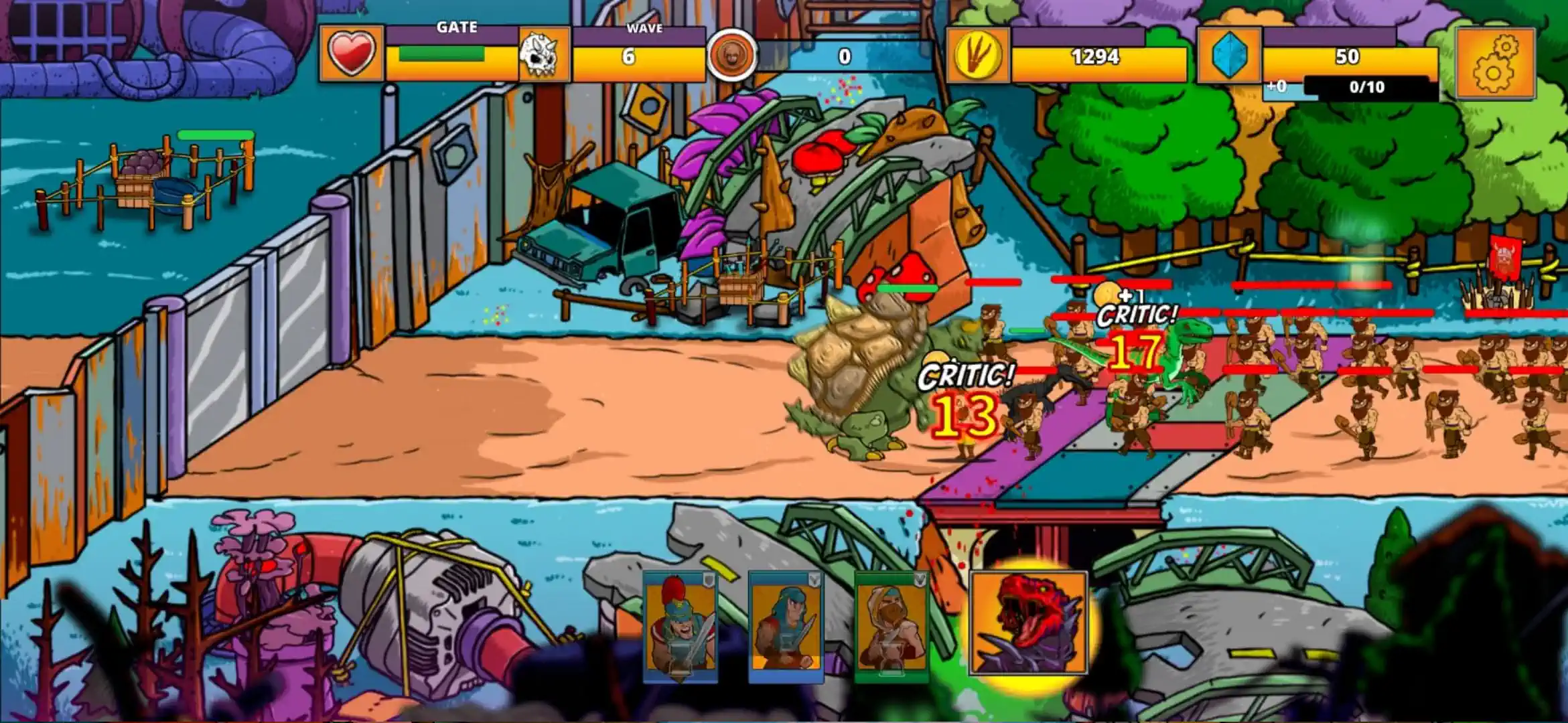 Dino Wars upcoming strategy game